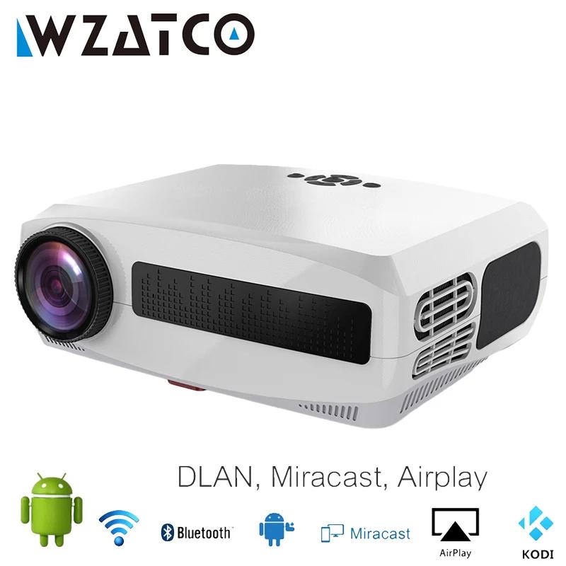 WZATCO C3 Ʈ Ǯ HD 1080P LED , ȵ̵ 9.0, , 300 ġ  ũ, Ȩ þ  ,  4D Ű